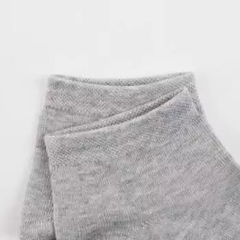 Носки мужские, цвет светло-серый, размер 25