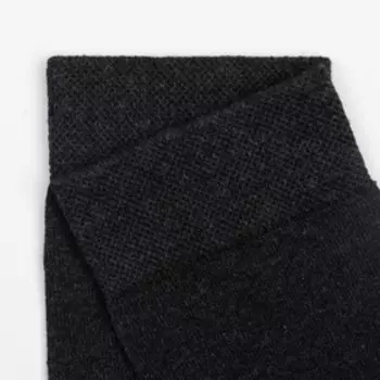 Носки мужские, цвет тёмно-серый, размер 29