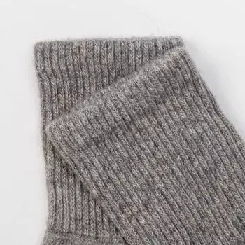 Носки мужские из монгольской шерсти, цвет серый, размер 29 (43-45)