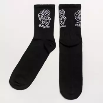 Носки мужские KAFTAN «Пушкин А. С.», р. 41-44 (27-29 см), чёрные