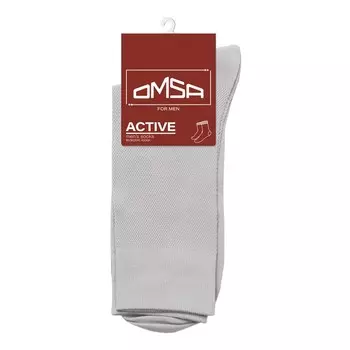 Носки мужские летние OMSA ACTIVE, размер 42-44, цвет grigio chiaro