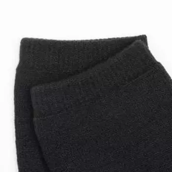 Носки мужские махровые, цвет чёрный, размер 27-29