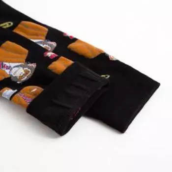 Носки мужские MINAKU «Обезьянки», размер 41-42 (27 см)