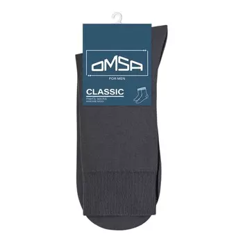 Носки мужские OMSA CLASSIC, размер 39-41, цвет grigio scuro