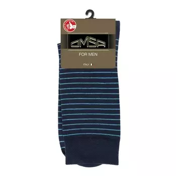 Носки мужские OMSA STYLE, размер 42-44, цвет blu