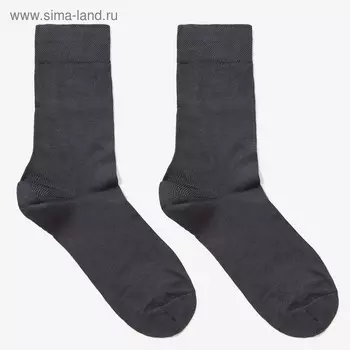 Носки мужские Prima, цвет серый, размер 25-27