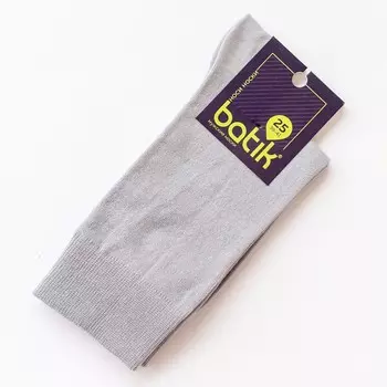 Носки мужские, размер 27, цвет светло-серый