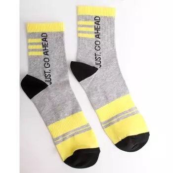 Носки мужские, размер 29, цвет светло-серый меланж