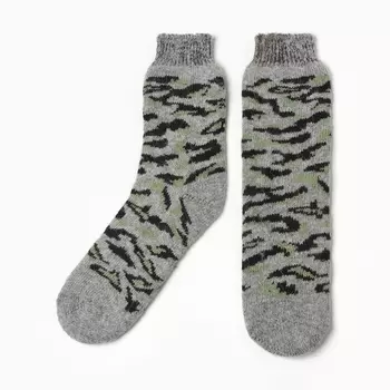 Носки мужские шерстяные «Камуфляж», МИКС, размер 27