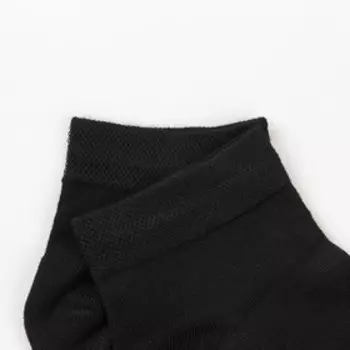 Носки мужские Solo, цвет чёрный, размер 25-27