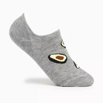 Носки женские, цвет серый, размер 23-25