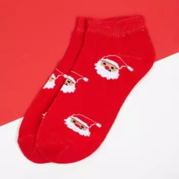 Носки новогодние женские KAFTAN Santa размер 36-39 (23-25 см)