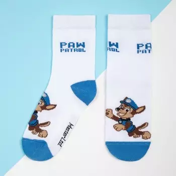 Носки PAW PATROL «Гончик», цвет белый, 18-20 см