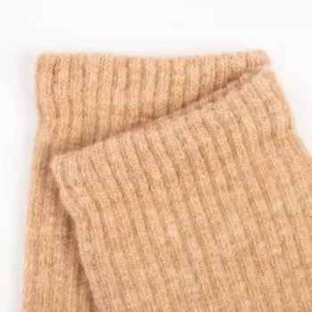 Носки с пухом верблюда мужские, цвет бежевый, размер 41-43