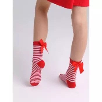 Носки трикотажные для девочки, размер 22 - 2 пары