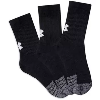 Носки Under Armour Youth Heatgear Crew, размер 26-30,5 3 пары (1346750-002)
