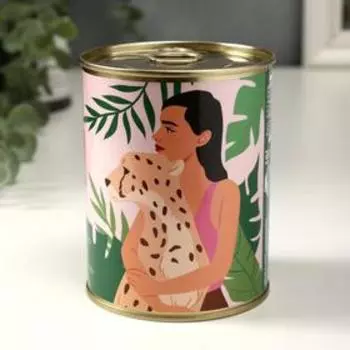 Носки в банке "Stay beautiful" (женские, цвет микс)