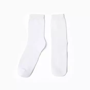 Носки женские, цвет белый, размер 23