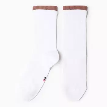 Носки женские, цвет белый, размер 25 -27