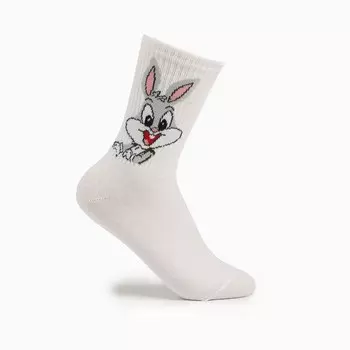 Носки женские, цвет белый, размер 36-40