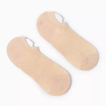 Носки женские, цвет бежевый, размер 36-40