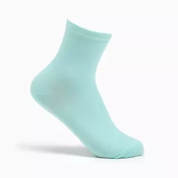 Носки женские, цвет бирюзовый, размер 36-40