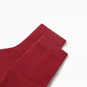 Носки женские, цвет бордо, размер 23