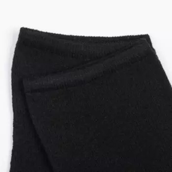 Носки женские с медицинской резинкой, цвет черный, р-р 25