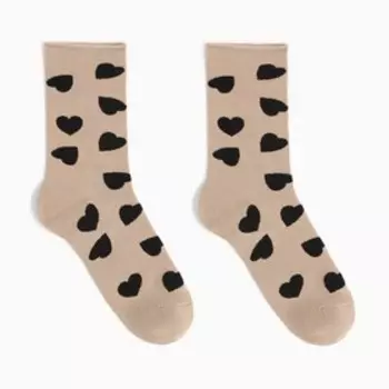 Носки женские, цвет капучино, размер 25-27 (39-41)