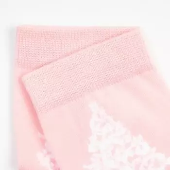 Носки женские, цвет розовый, размер 23-25