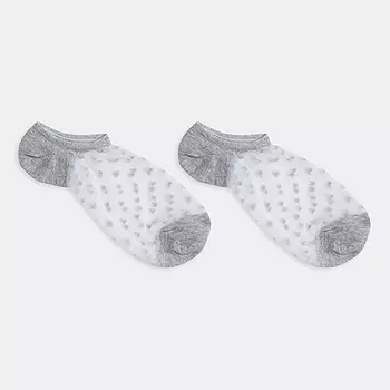 Носки женские, цвет серый, размер 23-25