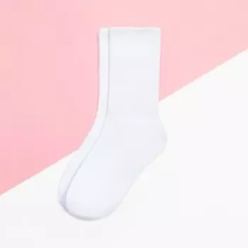 Носки женские KAFTAN Basic, размер 36-39 (23-25 см), белые