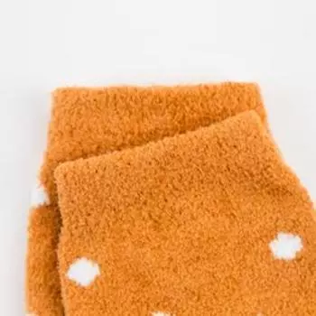 Носки женские махра-пенка «Дед мороз с мешком» цвет коричневый, р-р 23-25 (36-40)