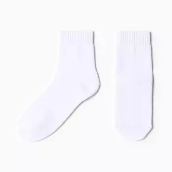 Носки женские махровые MINAKU, цвет белый, р-р 36-39 (23-25 см)