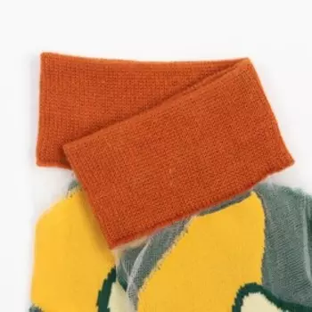 Носки женские MINAKU «Авокадо», размер 36-39 (23-25 см)