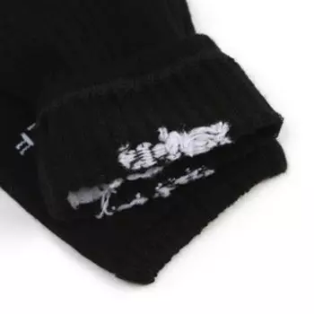 Носки женские MINAKU "Stop" цвет черный, р-р 38-39 (25 см)
