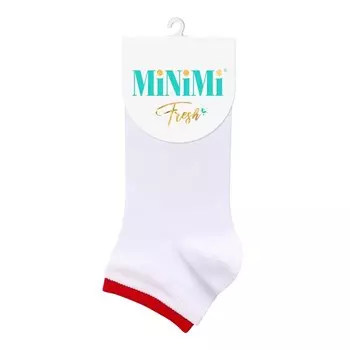 Носки женские MINI FRESH с двойной резинкой, размер 39-41, цвет bianco