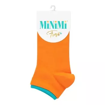 Носки женские MINI FRESH с двойной резинкой, размер 39-41, цвет orange
