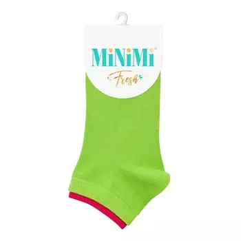 Носки женские MiNiMi Fresh с двойной резинкой, размер 35-38, цвет erba