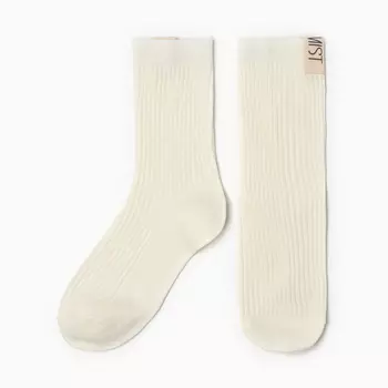 Носки женские MIST Base р.36-39 (23-25 см), молочный