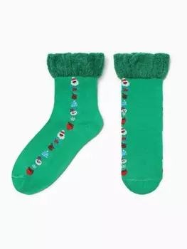 Носки женские новогодние, МИКС, размер 36-40