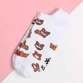 Носки женские укороченные KAFTAN "Корги" р. 36-39 (23-25 см)