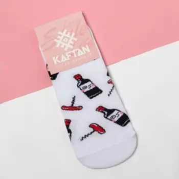 Носки женские укороченные KAFTAN "Вино" р. 36-39 (23-25 см)