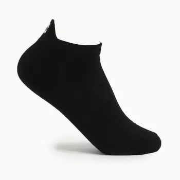 Носки женские укороченные «Панда», цвет чёрный, размер 36-40