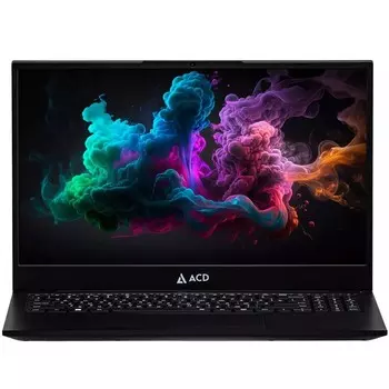 Ноутбук ACD 15S G2, 15.6", i5-1235U, 8 Гб, SSD 256 Гб, IntelIris Xe, noOS, черный