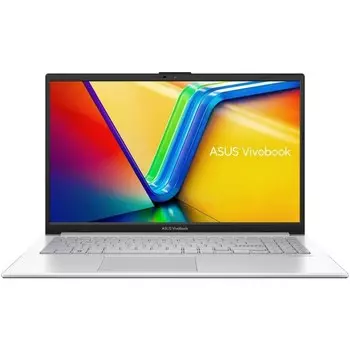 Ноутбук ASUS VivoBook E1504GA-BQ527, 15.6", N100, 8 Гб, SSD 256 Гб, UHD, DOS, серебристый