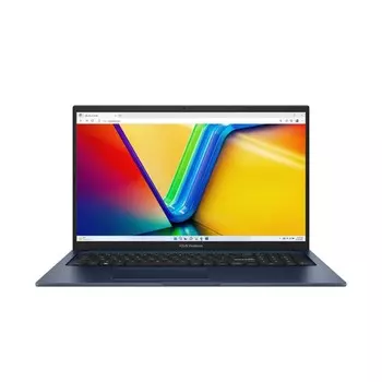 Ноутбук Asus VivoBook X1704ZA, 17.3", PG 8505, 8 Гб, SSD 512 Гб, UHD, noOS, синий