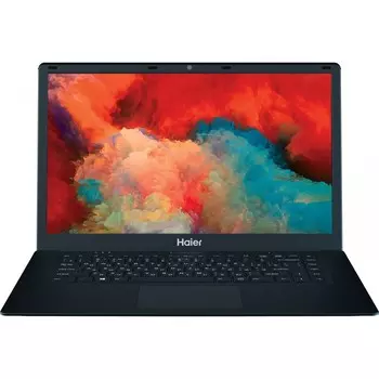 Ноутбук Haier U1520HD, 15.6", N4020, 4Гб, HDD 1 Тб, FDOS, Wi-Fi, BT, чёрный
