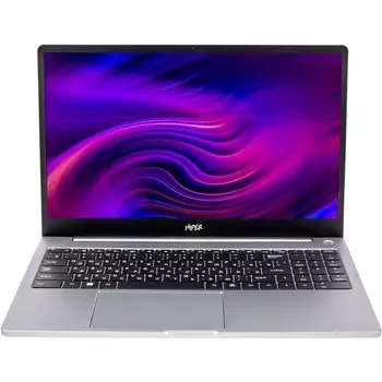 Ноутбук Hiper Expertbook MTL1577, 15.6", IPS, FHD, Ryzen 7 5800U, 8 Гб, SSD 256 Гб, AMD Radeon, серебристый