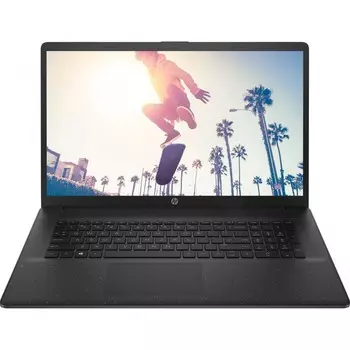 Ноутбук HP 17-cp0092ur, 17.3", 3020e, 4Гб, SSD 256 Гб, FDOS, Wi-Fi, BT, чёрный